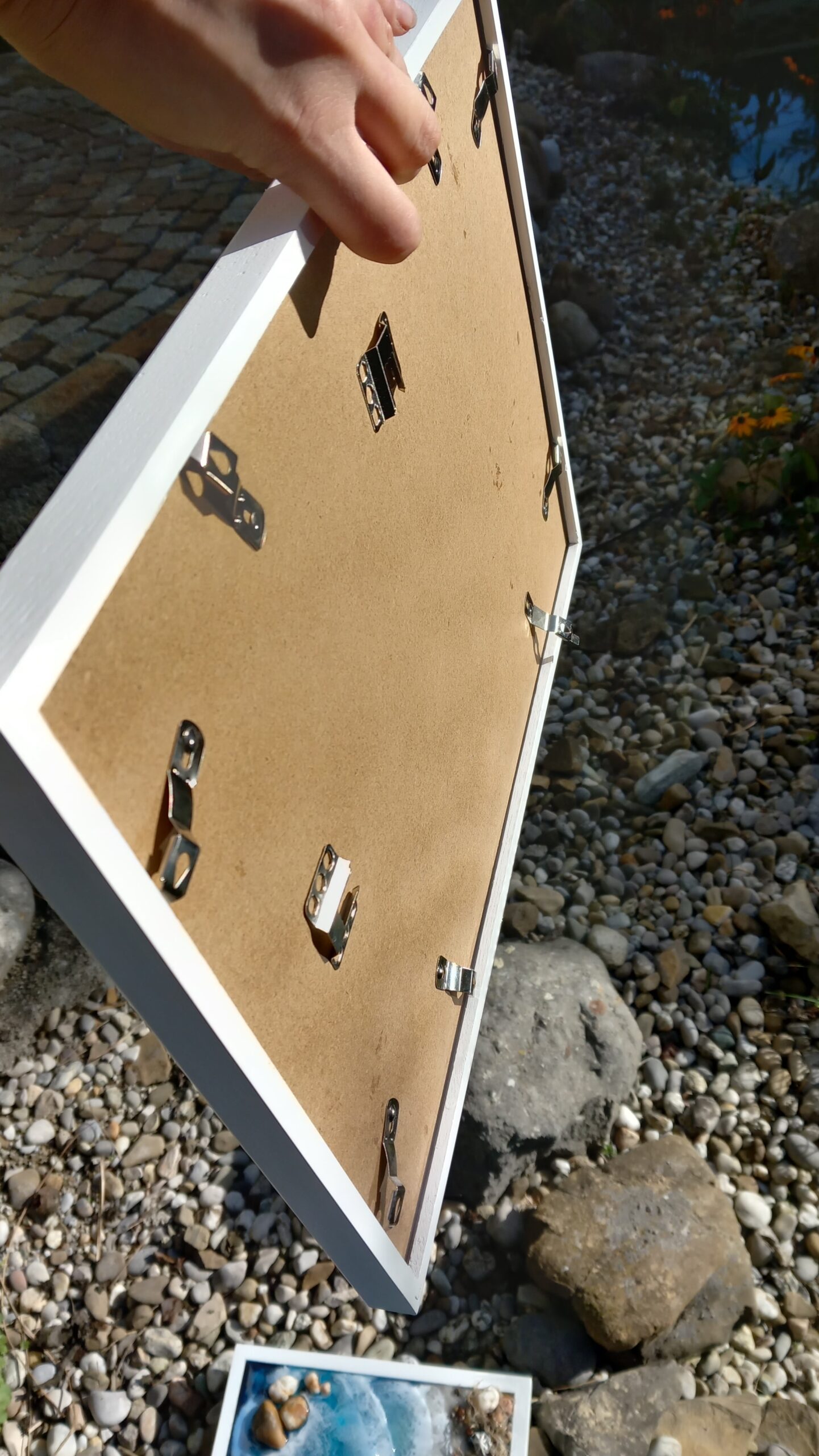 Gerahmte Ozean Harzkunst(Ausverkauft / WIRD NUR AUF BESTELLUNG HERGESTELLT!) – Bild 6